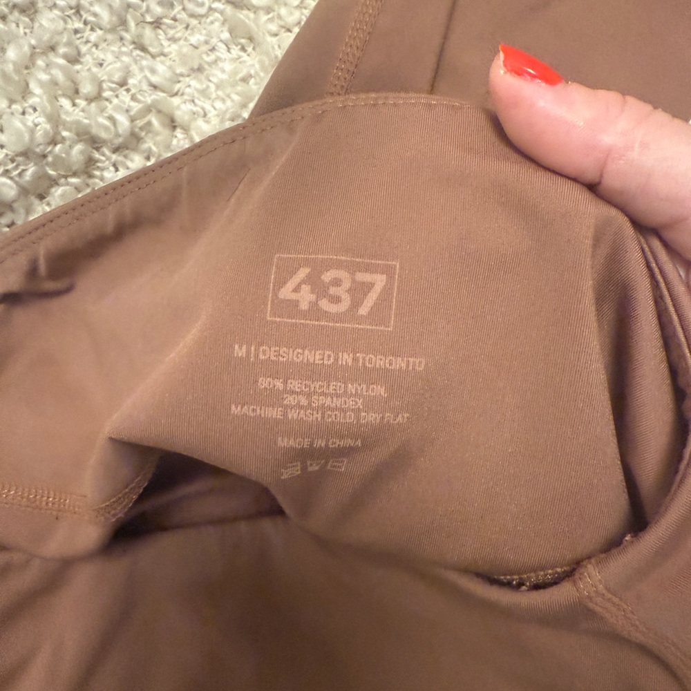 437 Women's Tan Leggings - Picture 1 of 3